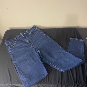 American Eagle Outfitters Women's Skinny Jeans - Dark Blue